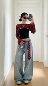 cute outfit for date concert outfit pants kpop…